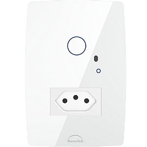 00498 INTERRUPTOR 1 PAD + TOMADA 10A WI-FI BRANCO 4x2