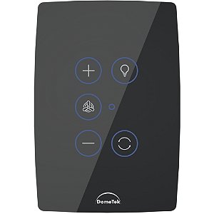 00696 CONTROLADOR PARA VENTILADOR DE TETO WIFI PRETO 4x2