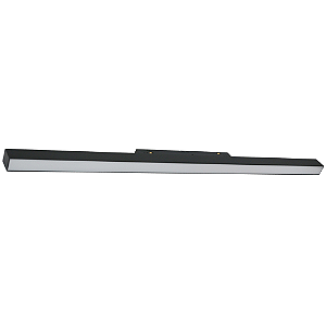 Sistema Linear Perfil de Luz Difusa Led System 18W 2700K 530lm 2,2cmX59,8cmX4,4cm Preto IP20 BY003Q18