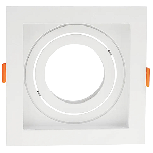 Spot Embutir Conecta ABS E27 PAR20 Max 50W 13cmX13cmX4,35cm Branco IP20 DL146PAR20W