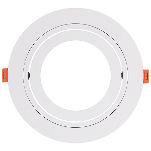 Spot Embutir Conecta ABS E27 PAR30 Max 50W 17cmX2,7cm Branco IP20 DL152PAR30W