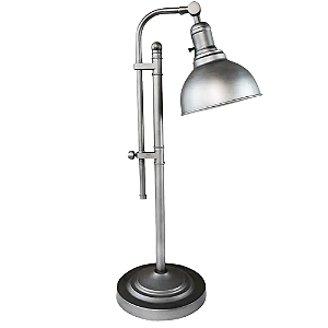 Abajur Studio E14 BOLINHA Max 40W 20cmX38cmX65cm Prata IP20 HR007C
