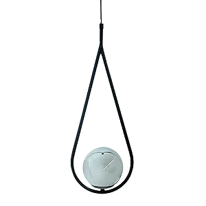 Pendente Pingo G9 Halopin Max 25W 18cmX49cm Preto FUME IP20 TR001B
