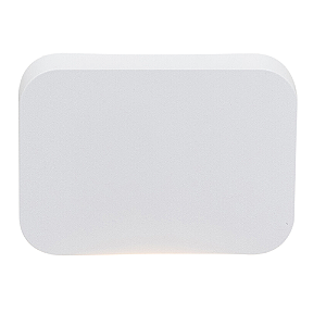 Balizador Led Acari 1W 3000K 47lm 7cmX5cmX1,2cm Branco IP65 ACA1BL01BR007
