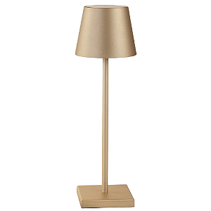 Abajur Led Mimo 3,5W 3000K 280lm 11cmX37cm Dourado AB1788DO