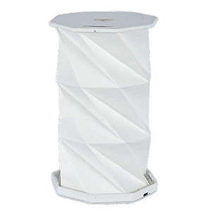 Abajur Led 1W 3000K 80lm 12cmX18cm Branco DCY02522D