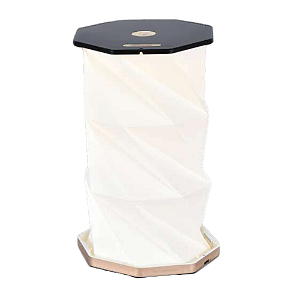 Abajur Led 1W 3000K 80lm 12cmX18cm Preto DCY02523D