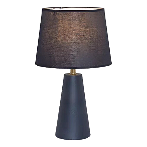 Abajur E27 25cmX43cm Preto DCT00535D