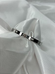 Bracelete Feminino Cartier Aro Ródio