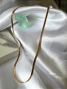 Colar Feminino Snake Gold M