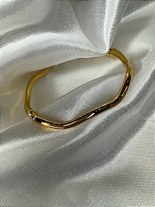 LOVE BRACELETE WAVE  LISO OURO