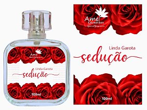 Perfume Amei Cosméticos Linda Garota Sedução 100ml