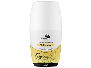 Desodorante Roll-on Millionaire Amei Cosméticos