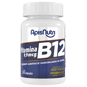 Suplemento de Vitamina B12 280mg 60 Cáps - ApisNutri