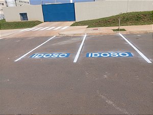 Pintura de Vaga de Estacionamento IDOSO