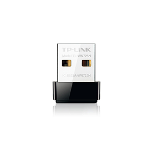 TP-LINK WIFI USB TL-WN725N 150MBPS NANO N USB ADAPTER