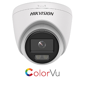 CAMERA HD DOME DS-2CE72DF0T-F 2MP 2.8MM COLORVU