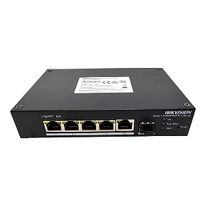 SWITCH 04P 10/100MBPS 1GE DS-3T1306P-SI/HS 60W