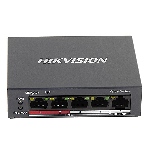 SWITCH 04P 10/100MBPS POE DS-3E0105P-E/M(B)