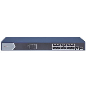 SWITCH 16P 10/100/1000MBP POE SFP DS-3E0518P-E