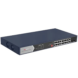 SWITCH 16P 10/100/1000MBPS POE DS-3E0520HP-E