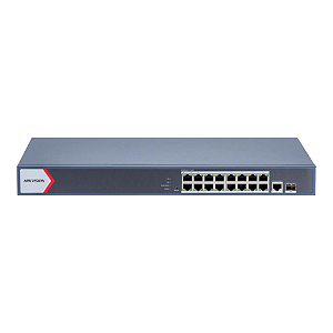 SWITCH 16P GIGABIT POE RJ45 SFP DS-3E1518P-EI
