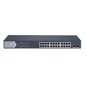 SWITCH 24P 10/100/1000MBPS POE DS-3E0526P-E
