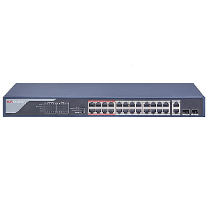 SWITCH 24P 10/100MBPS POE 2*GB DS-3E0326P-E(C)