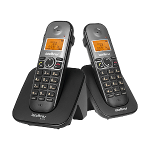 Telefone Sem Fio TS 5122 Intelbras Base + 1 Ramal e 2 Linhas