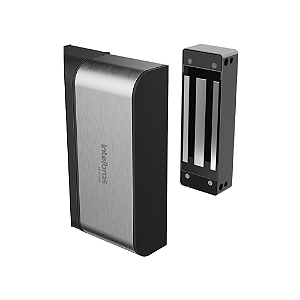 Fechadura Eletroímã FE 21150 Intelbras Tração 150 kgf com Sensor de Estado