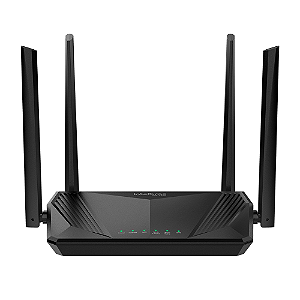 Roteador Wi-Fi 6 AX1500 Intelbras W6-1500 (Portas Gigabit / Wi-Fi Mesh)