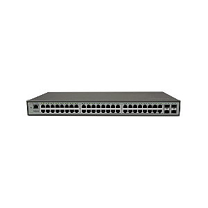 Switch Gerenciável L2+ 52 Portas Gigabit Intelbras SG 5204 MR L2+ (4 Slots SFP)