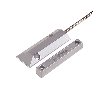 Sensor Magnético com Fio para Porta de Aço Intelbras XAS Porta de Aço (Blindado / Reforçado)