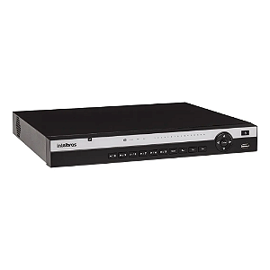 Gravador de Video em Rede NVR Intelbras NVD 3316-P (16 Canais IP / 16 Portas PoE Integradas)
