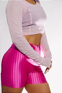 Cropped Manga Longa Tule