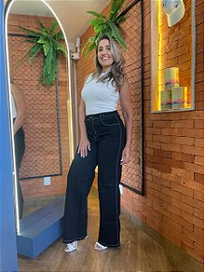 WIDE LEG PRETA