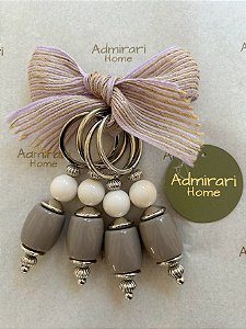 Porta guardanapo VIRTUS CINZA - valor individual