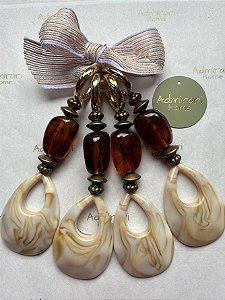 porta guardanapo STILLA GOTÃO MARMORIZADO - valor unitário