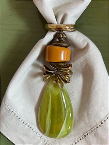 porta guardanapo STILLA PINGO PISTACHE - valor unitário