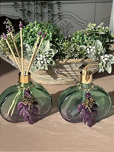 Vidro para aromatizador VITRUM MAGENTA E TIFFANY - Valor unitário