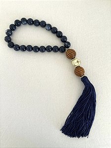 Colar pingente DELICATO azul