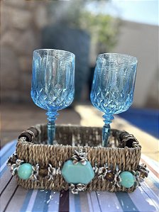 Cesta Rustica Decorada P