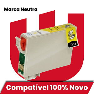 Cartucho de Tinta Compatível com Epson T1404 Amarelo 15,8ml