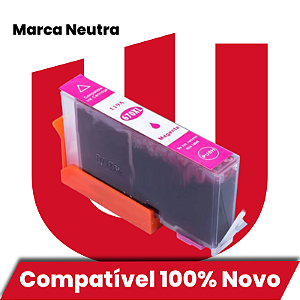 Cartucho de Tinta Compatível com HP 670XL Magenta 15ml