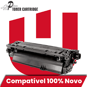 Toner Compatível com HP CE250X 504X Preto Premium 10.5K