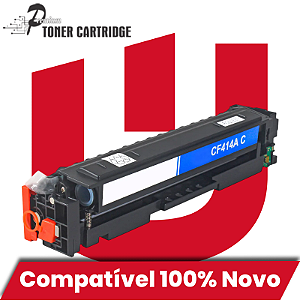 Toner Compatível com HP CF414A sem Chip Ciano Premium 2.1K