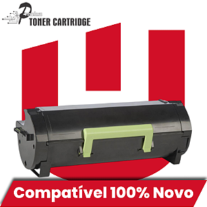 Toner Compatível com Lexmark 604H 60fh00 MX310 MX410 MX511 Preto Premium 10K