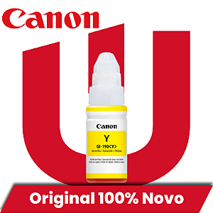 Tinta Original Canon GL190 Amarelo Corante 70ml