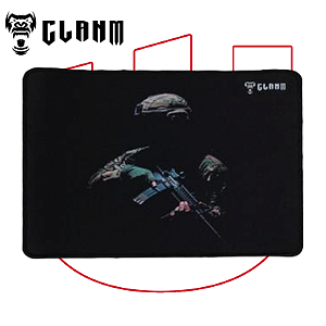 Mousepad Gamer Jungle 30x25cm MPJ301 Clanm Estampa