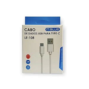 CABO MICRO USB TIPO-C 2.4A 1M IT-BLUE LE-108